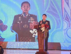 Momen Peringatan Hari Bayangkara ke 78, Kapolres Luncurkan Lagu Birukan Bojonegoro 