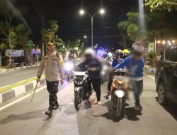 Antisipasi Massa Penggembira, Polres Bojonegoro Giat Pengamanan Pengesahan Warga Baru PSHT