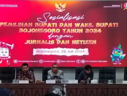 Tingkatkan Partisipasi Pemilih, KPU Bojonegoro Ajak Jurnalis Sosialisasikan Pilkada Bojonegoro 2024