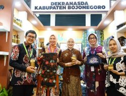 Kenalkan Produk Lokal Go Nasional, Pelaku UMKM Bojonegoro Ikuti Pameran Kriyanusa di Jakarta
