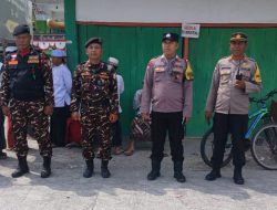 Mensesneg Kunjungi Ponpes At Tanwir Talun, Polsek Sumberrejo Terjunkan Anggota Lakukan Pengamanan 