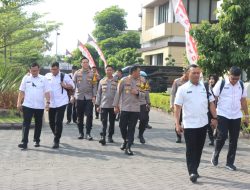 Kapolres Bojonegoro Dampingi Tim Itwasum Polri melaksanakan Audit Kinerja Itwasum Polri Tahap II TA 2024 di Sidoarjo