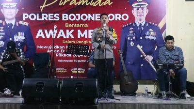 Jalin Silaturahmi, Polres Bojonegoro Gelar Piramida Dalam Rangka Ops. NCS