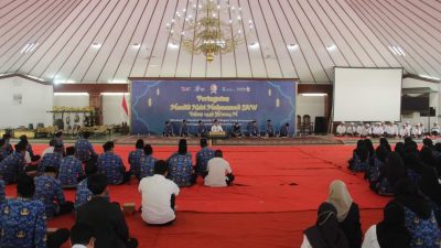 Momen Peringatan Maulid Nabi Muhammad SAW, Pemkab Bojonegoro Gelar Pengajian di Pendopo Malowopati