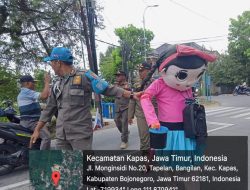 Patroli di Sejumlah Titik, Satpol PP Bojonegoro Amankan Pengamen dan Pengemis