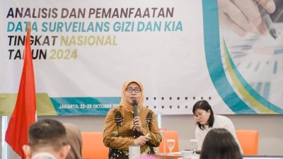 Kepala Dinkes Bojonegoro Jadi Narsum tentang Surveilans Gizi di Acara Kemenkes