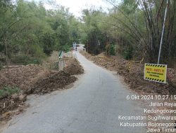 Proyek TPT di Desa Kedungrejo Kedungadem Bojonegoro Diduga Gunakan Besi Tidak Spesifikasi