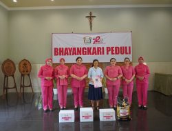 Semangat HKGB ke-72, Bhayangkari Cabang Bojonegoro Gelar Baksos untuk Masyarakat