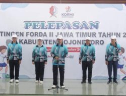 Pj Sekda Bojonegoro Lepas Kontingen Ikuti FORDA II Jatim 2024, Jaga Sportivitas untuk Kemenangan