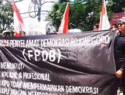 Didesak Mundur FPDB, KPUD Minta Maaf Pada Masyarakat Bojonegoro 