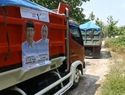 Berikan Bantuan Pedel, Relawan Teguh – Farida (Tegar) Dapat Apresiasi Warga Desa Donan