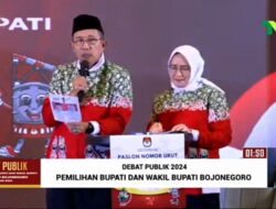 Debat Publik Calon Bupati Bojonegoro 2024, Teguh – Farida Akan Mensejahterakan Rakyat melalui Bojonegoro Klunting