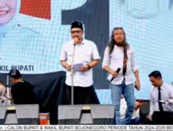 Kampanye Akbar, Hasan Abrori Ajak Masyarakat Pilih Teguh-Farida Sosok Pemimpin yang Gemati