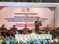 Cegah Korupsi, Pemkab Bojonegoro dan Kejaksaan Negeri Gelar Pembinaan Bagi Pengelola Satuan Pendidikan