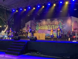 Ajang Pekan Seni Kerakyatan, Seniman Tari, Teater dan Reog Hibur Warga Bojonegoro