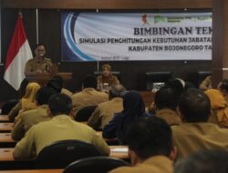Dukung Pembangunan Daerah, Pemkab Bojonegoro Gelar Bimtek Simulasi Penghitungan Pejabat Fungsional Perencana