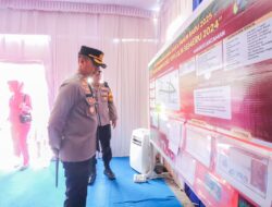 Jelang Nataru, Kapolres Bojonegoro Cek Pos Pam dan Pos Yan di Tiga Lokasi 