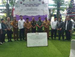 Hadiri Deklarasi Damai Natal dan Tahun Baru, Kapolsek Bojonegoro Kota Ajak Masyarakat Jaga Kerukunan