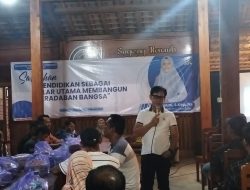 Sri Wahyuni Menggelar Sarasehan Bertajuk Pendidikan Sebagai Pilar Utama Peradaban Bangsa