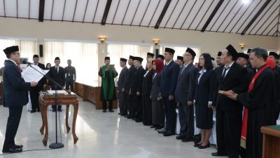 Pemkab Bojonegoro Rotasi Sejumlah ASN, PJ Bupati; Tumbuhkan Inovasi Dan Ide Baru