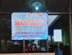 Dua Lowongan Perangkat Desa Pomahan Baureno Bakal Diisi, Warga Berharap Dilakukan Dengan Jurdil