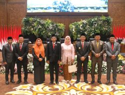 Pelantikan PAW Dari Fraksi Partai Gerindra, Suprapto Resmi Jabat Anggota DPRD Kabupaten Bojonegoro