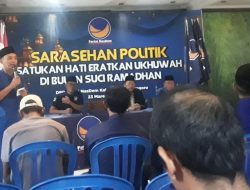 Buka Bersama Bareng Kader, DPD Partai Nasdem Bojonegoro Gelar Sarasehan Politik
