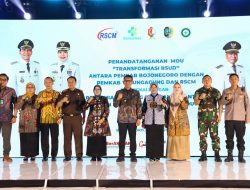Tingkatkan Layanan Kesehatan, Pemkab Bojonegoro Teken MoU dengan RSCM dan Pemkab Tulungagung untuk Transformasi RSUD