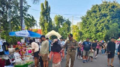 Wujudkan Ketentraman, Satpol PP dan Dinsos Bojonegoro Gelar Patroli 