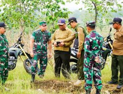 Dandim Bojonegoro Survei Lokasi Rencana Pembentukan Yon TP di Temayang