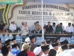 Pererat Silaturahmi, Kapolres Bojonegoro Hadiri Tahlil Akbar dan Doa Bersama