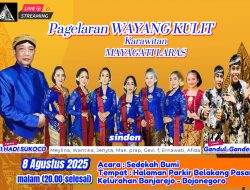 Pagelaran Wayang Kulit Bakal Ramaikan Sedekah Bumi Kelurahan Banjarejo Bojonegoro 