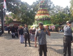 Arak- Arakan Gunungan Ramaikan Sedekah Bumi di Desa Sumberarum Dander