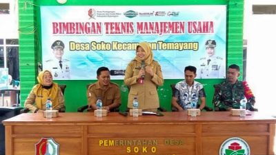 Tingkatkan Kapasitas Pelaku UMKM, TMMD 125 Bojonegoro Gelar Bimtek Manajemen Usaha dan Psikologi Penjualan