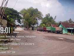 Aktifitas Penambangan Pasir di Wilayah Kecamatan Kasiman Bebas Tak Tersentuh Hukum, Mobilitas Mengganggu Warga