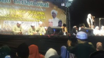 Kades Punya Gawe, Ribuan Warga Ikuti Jono Bersholawat