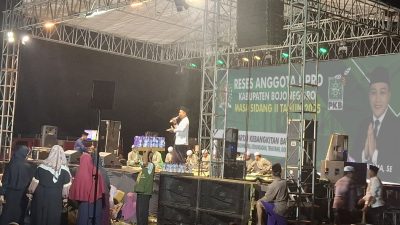 Meski Bebarengan Jono Bersholawat, Reses Masa Sidang II Mas Dita Berjalan Sesuai Rencana dan Menampung Aspirasi 