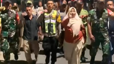Jaga Lingkungan, Polsek Bojonegoro Kota Gelar Patroli Bersama Masyarakat di Kelurahan Ledok Kulon