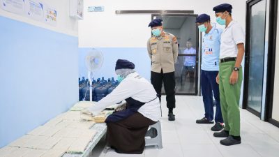 Tinjau MBG, Kapolres Bojonegoro Tekankan Food Security di SPPG