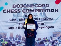 Siswa MTs Muga Sumberrejo Bojonegoro Borong Emas Chess Competition 2025