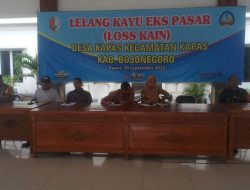 Lelang Kayu Eks Pasar Kapas Secara Langsung Dan Terbuka, Murni Masuk ke PAD