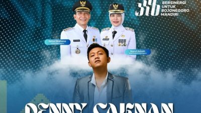 Denny Caknan Bakal Meriahkan Hari Jadi Bojonegoro Ke-348 