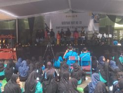 Jalan Sehat Semarakkan HUT ke 31 SMPN 5 Kabupaten Bojonegoro