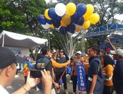 HUT Partai Nasdem ke 14, Ribuan Warga Bojonegoro Ramaikan Senam Ria dan Donor Darah 