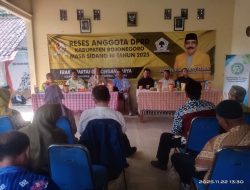 Reses di Ngraseh, Sigit Kushariyanto Soroti Distribusi Pupuk dan Beberkan Program yang Sudah Terealisasi