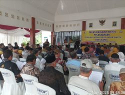 Tiga Calon Ikuti Musdes Pilkades PAW Desa Kapas, Singgih Tri Wimbanu Raih Dukungan Mutlak