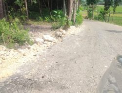 Gelaran LPA Nampak Tipis, Pekerjaan Jalan Beton Program BKK Desa Kalicilik Sukosewu Jadi Sorotan