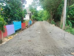Mutu dan Kualitas BKK Jalan Beton di Desa Bogo Terus Ditingkatkan, Monitoring Inten Dilakukan