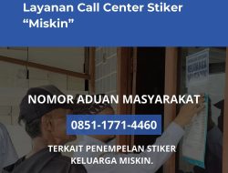 Tingkatkan Layanan, Pemkab Bojonegoro Buka Call Center Stiker “Miskin”