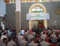 Nuansa Religius, Polres Bojonegoro Gelar Peringatan Isra Mi’raj 1447 H